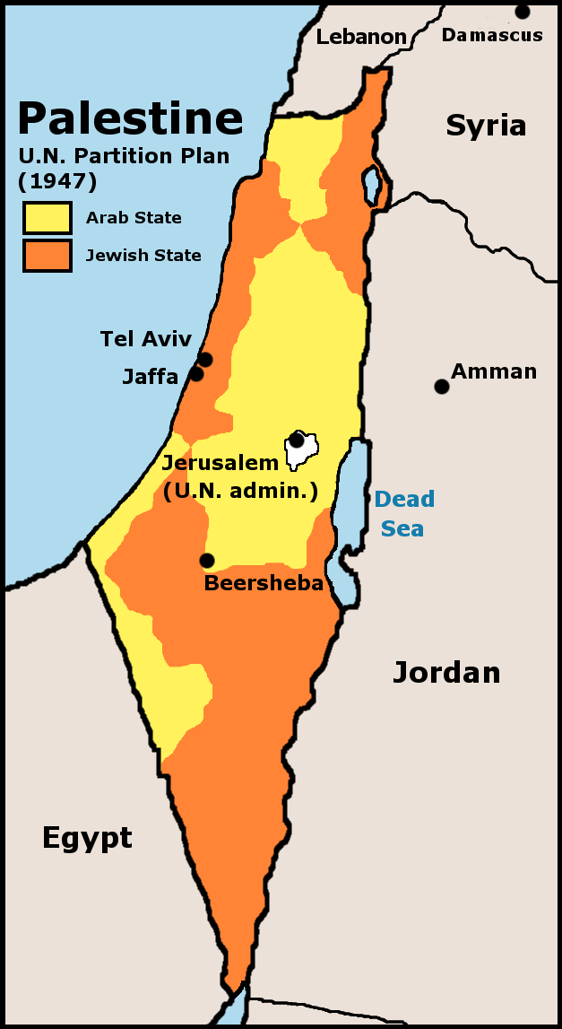 Description of the Palestinian issue and Israeli territory